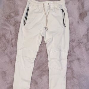 Balmain Ribbed Cotton Sweatpants